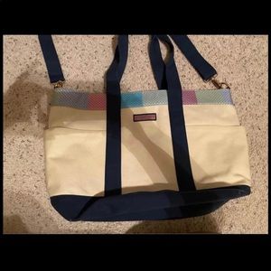 Vineyard Vines canvas tote